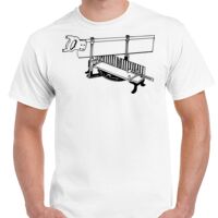 T-shirt Gildan Hammer adulte, manches courtes, 100% coton épais et doux, 203 g/m², tailles S au 5XL. Vignette