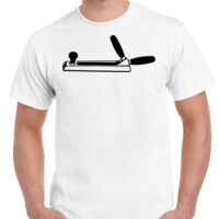 T-shirt Gildan Hammer adulte, manches courtes, 100% coton épais et doux, 203 g/m², tailles S au 5XL. Vignette