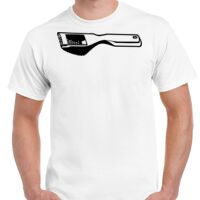 T-shirt Gildan Hammer adulte, manches courtes, 100% coton épais et doux, 203 g/m², tailles S au 5XL. Vignette