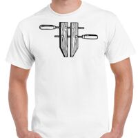 T-shirt Gildan Hammer adulte, manches courtes, 100% coton épais et doux, 203 g/m², tailles S au 5XL. Vignette