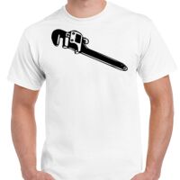 T-shirt Gildan Hammer adulte, manches courtes, 100% coton épais et doux, 203 g/m², tailles S au 5XL. Vignette