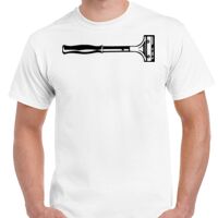 T-shirt Gildan Hammer adulte, manches courtes, 100% coton épais et doux, 203 g/m², tailles S au 5XL. Vignette