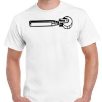 T-shirt Gildan Hammer adulte, manches courtes, 100% coton épais et doux, 203 g/m², tailles S au 5XL. Vignette