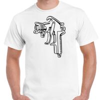 T-shirt Gildan Hammer adulte, manches courtes, 100% coton épais et doux, 203 g/m², tailles S au 5XL. Vignette