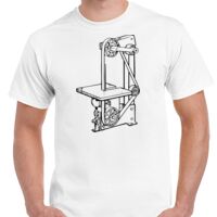 T-shirt Gildan Hammer adulte, manches courtes, 100% coton épais et doux, 203 g/m², tailles S au 5XL. Vignette