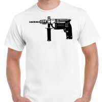 T-shirt Gildan Hammer adulte, manches courtes, 100% coton épais et doux, 203 g/m², tailles S au 5XL. Vignette