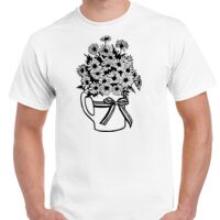 T-shirt Gildan Hammer adulte, manches courtes, 100% coton épais et doux, 203 g/m², tailles S au 5XL. Vignette