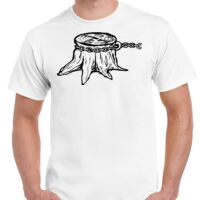 T-shirt Gildan Hammer adulte, manches courtes, 100% coton épais et doux, 203 g/m², tailles S au 5XL. Vignette