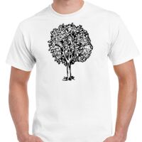 T-shirt Gildan Hammer adulte, manches courtes, 100% coton épais et doux, 203 g/m², tailles S au 5XL. Vignette