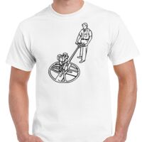 T-shirt Gildan Hammer adulte, manches courtes, 100% coton épais et doux, 203 g/m², tailles S au 5XL. Vignette