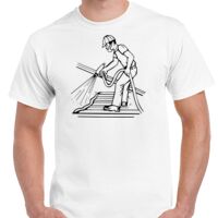 T-shirt Gildan Hammer adulte, manches courtes, 100% coton épais et doux, 203 g/m², tailles S au 5XL. Vignette