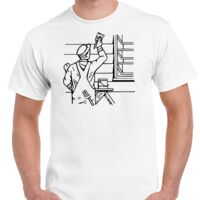 T-shirt Gildan Hammer adulte, manches courtes, 100% coton épais et doux, 203 g/m², tailles S au 5XL. Vignette