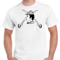 T-shirt Gildan Hammer adulte, manches courtes, 100% coton épais et doux, 203 g/m², tailles S au 5XL. Vignette