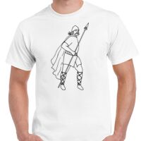 T-shirt Gildan Hammer adulte, manches courtes, 100% coton épais et doux, 203 g/m², tailles S au 5XL. Vignette