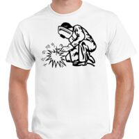 T-shirt Gildan Hammer adulte, manches courtes, 100% coton épais et doux, 203 g/m², tailles S au 5XL. Vignette