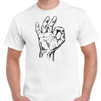 T-shirt Gildan Hammer adulte, manches courtes, 100% coton épais et doux, 203 g/m², tailles S au 5XL. Vignette