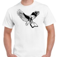 T-shirt Gildan Hammer adulte, manches courtes, 100% coton épais et doux, 203 g/m², tailles S au 5XL. Vignette