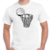 T-shirt Gildan Hammer adulte, manches courtes, 100% coton épais et doux, 203 g/m², tailles S au 5XL. Vignette