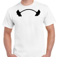 T-shirt Gildan Hammer adulte, manches courtes, 100% coton épais et doux, 203 g/m², tailles S au 5XL. Vignette