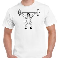 T-shirt Gildan Hammer adulte, manches courtes, 100% coton épais et doux, 203 g/m², tailles S au 5XL. Vignette