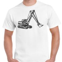 T-shirt Gildan Hammer adulte, manches courtes, 100% coton épais et doux, 203 g/m², tailles S au 5XL. Vignette