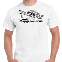 T-shirt Gildan Hammer adulte, manches courtes, 100% coton épais et doux, 203 g/m², tailles S au 5XL. Vignette