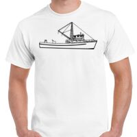 T-shirt Gildan Hammer adulte, manches courtes, 100% coton épais et doux, 203 g/m², tailles S au 5XL. Vignette