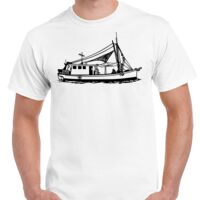 T-shirt Gildan Hammer adulte, manches courtes, 100% coton épais et doux, 203 g/m², tailles S au 5XL. Vignette