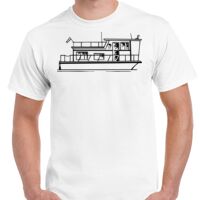 T-shirt Gildan Hammer adulte, manches courtes, 100% coton épais et doux, 203 g/m², tailles S au 5XL. Vignette