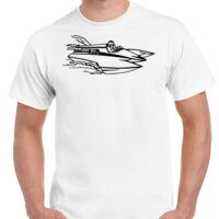 T-shirt Gildan Hammer adulte, manches courtes, 100% coton épais et doux, 203 g/m², tailles S au 5XL. Vignette