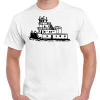 T-shirt Gildan Hammer adulte, manches courtes, 100% coton épais et doux, 203 g/m², tailles S au 5XL. Vignette