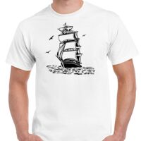 T-shirt Gildan Hammer adulte, manches courtes, 100% coton épais et doux, 203 g/m², tailles S au 5XL. Vignette