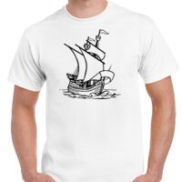 T-shirt Gildan Hammer adulte, manches courtes, 100% coton épais et doux, 203 g/m², tailles S au 5XL. Vignette