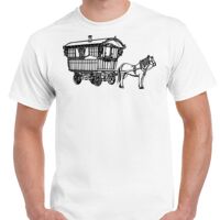 T-shirt Gildan Hammer adulte, manches courtes, 100% coton épais et doux, 203 g/m², tailles S au 5XL. Vignette