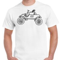 T-shirt Gildan Hammer adulte, manches courtes, 100% coton épais et doux, 203 g/m², tailles S au 5XL. Vignette