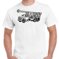 T-shirt Gildan Hammer adulte, manches courtes, 100% coton épais et doux, 203 g/m², tailles S au 5XL. Vignette