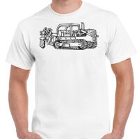 T-shirt Gildan Hammer adulte, manches courtes, 100% coton épais et doux, 203 g/m², tailles S au 5XL. Vignette