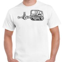 T-shirt Gildan Hammer adulte, manches courtes, 100% coton épais et doux, 203 g/m², tailles S au 5XL. Vignette