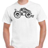 T-shirt Gildan Hammer adulte, manches courtes, 100% coton épais et doux, 203 g/m², tailles S au 5XL. Vignette