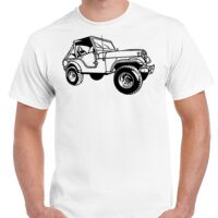 T-shirt Gildan Hammer adulte, manches courtes, 100% coton épais et doux, 203 g/m², tailles S au 5XL. Vignette