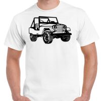 T-shirt Gildan Hammer adulte, manches courtes, 100% coton épais et doux, 203 g/m², tailles S au 5XL. Vignette