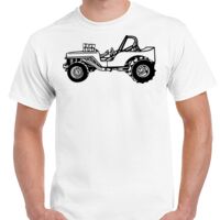 T-shirt Gildan Hammer adulte, manches courtes, 100% coton épais et doux, 203 g/m², tailles S au 5XL. Vignette