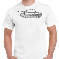 T-shirt Gildan Hammer adulte, manches courtes, 100% coton épais et doux, 203 g/m², tailles S au 5XL. Vignette