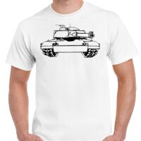 T-shirt Gildan Hammer adulte, manches courtes, 100% coton épais et doux, 203 g/m², tailles S au 5XL. Vignette