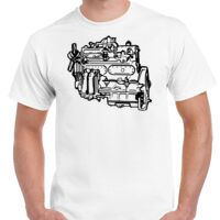 T-shirt Gildan Hammer adulte, manches courtes, 100% coton épais et doux, 203 g/m², tailles S au 5XL. Vignette