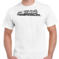 T-shirt Gildan Hammer adulte, manches courtes, 100% coton épais et doux, 203 g/m², tailles S au 5XL. Vignette