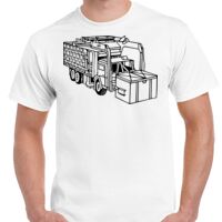 T-shirt Gildan Hammer adulte, manches courtes, 100% coton épais et doux, 203 g/m², tailles S au 5XL. Vignette