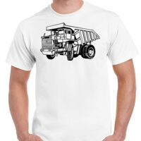 T-shirt Gildan Hammer adulte, manches courtes, 100% coton épais et doux, 203 g/m², tailles S au 5XL. Vignette