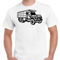 T-shirt Gildan Hammer adulte, manches courtes, 100% coton épais et doux, 203 g/m², tailles S au 5XL. Vignette