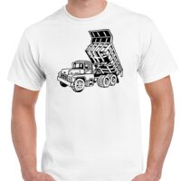 T-shirt Gildan Hammer adulte, manches courtes, 100% coton épais et doux, 203 g/m², tailles S au 5XL. Vignette